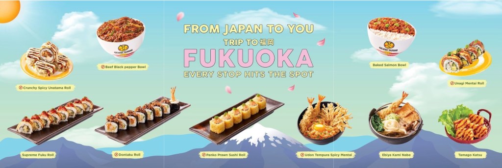Genki Sushi Sajikan Hidangan Khas Fukuoka Melalui Kampanye ‘From Japan to You’!