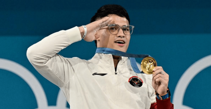 Mengenal Rizki Juniansyah Peraih Emas Olimpiade Paris 2024 Termuda dari&nbsp;Indonesia!