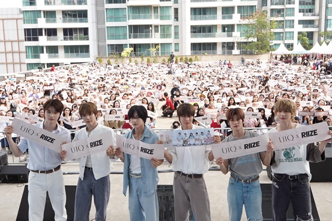 RIIZE Spill Skincare Favorit di Fansign & Beauty Talkshow Bersama UIQ